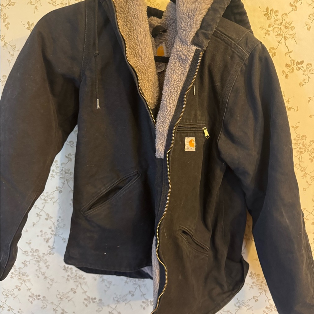 Carhartt Black Sherpa Jacket